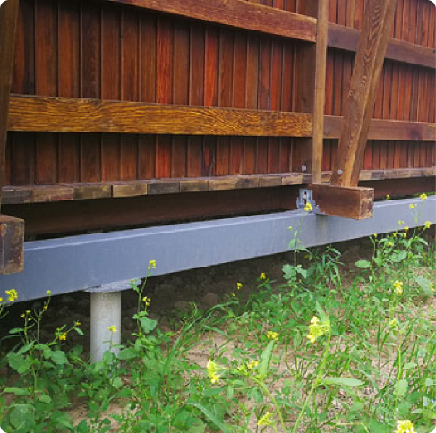 Wooden House and Light Steel Structure
