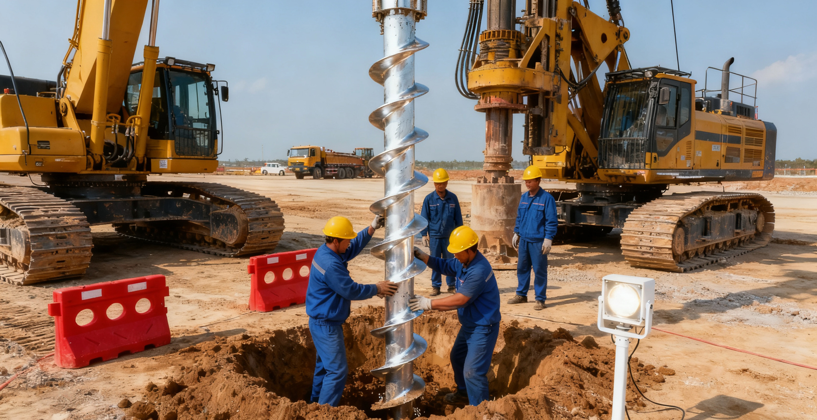 GROUND SCREW SOLUTIONS<BR>FOR ANY TERRAIN