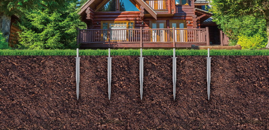 WBQ Flange Series<br />
Adjustable Screw Piles