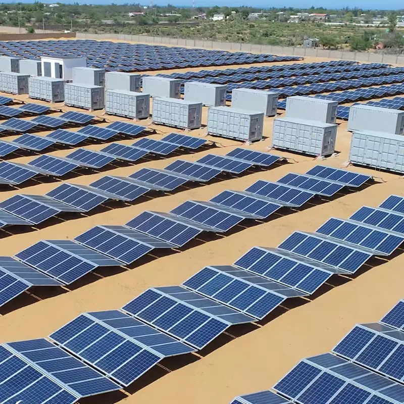 Foldable Mobile Solar Storage Container