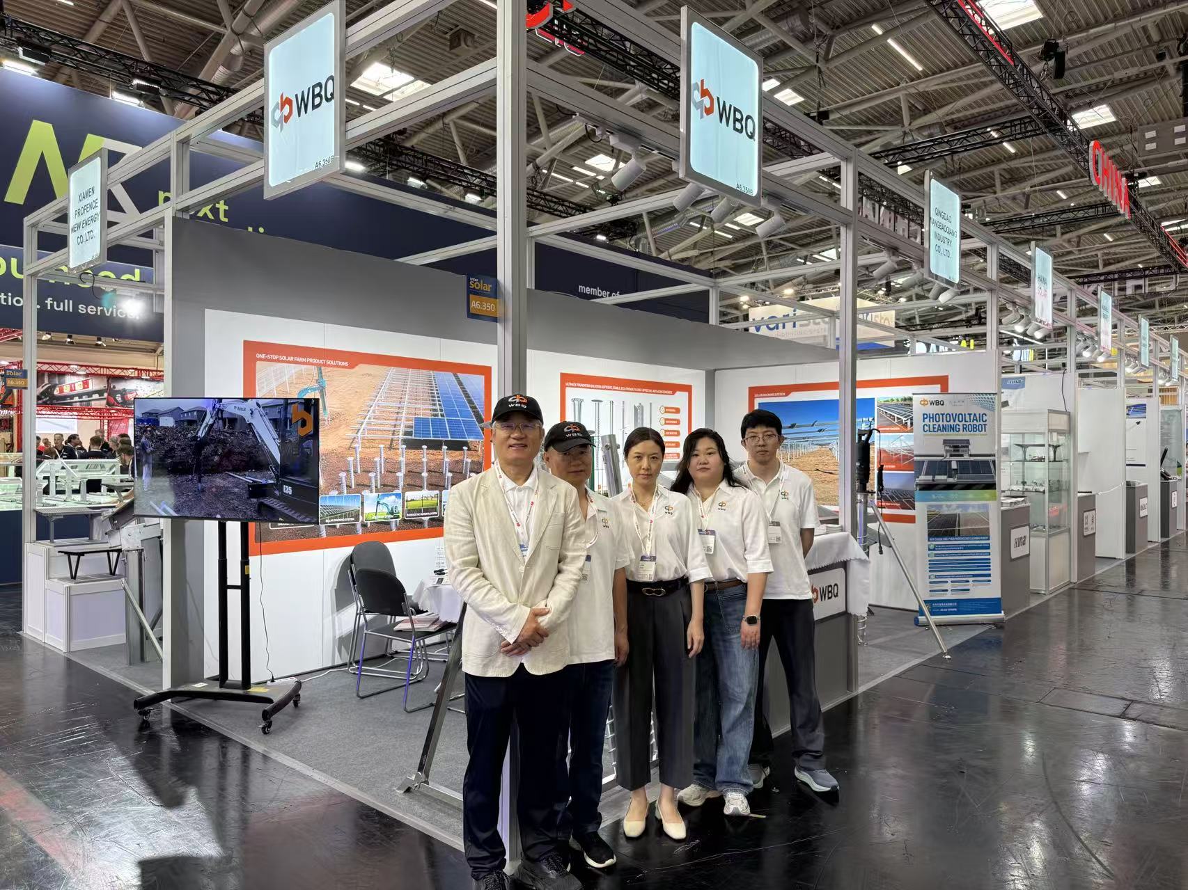 WBQ Exhibits Solar Foundation, Mounting and O&M Products at Intersolar Europe 2026
